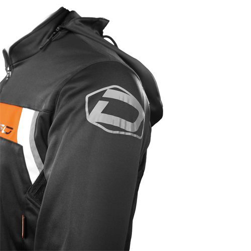 DSG URBAN RIDER HOODIE Black Red Fluo